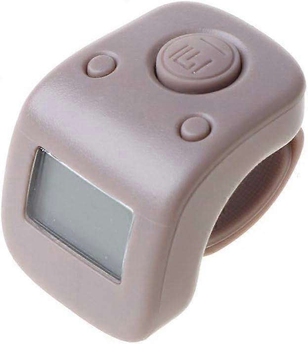 Counter, Portable Digital LCD Ring Counter, Multicolor 6 Channel Counting 6 Digit Beads Prayer Counter r