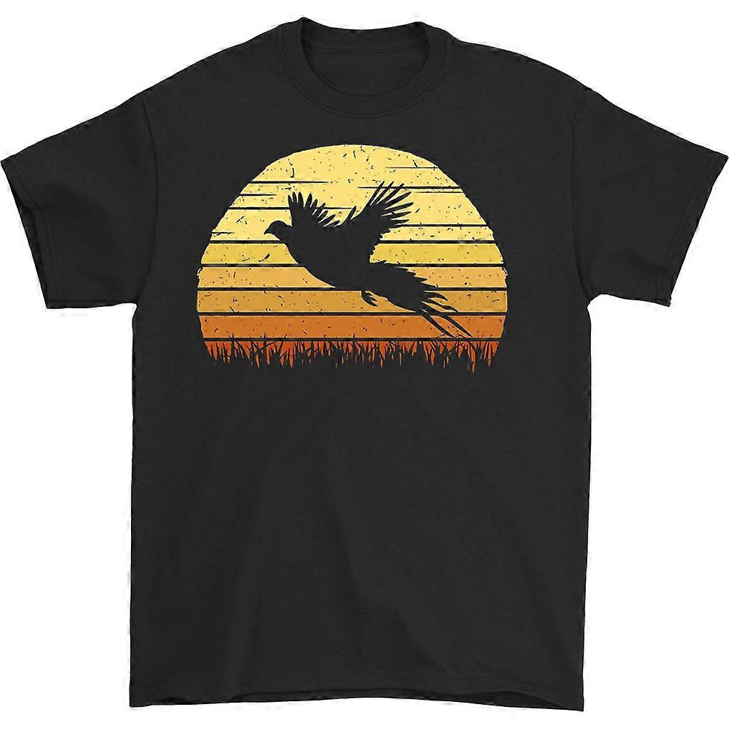 Retro tričko na lov ptáků