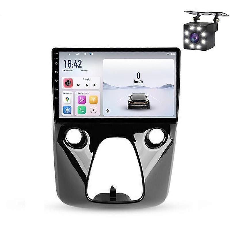 Car Radio For Peugeot 108 Toyota Aygo B40 2014-2021 Multimedia Video Player Navigation Auto