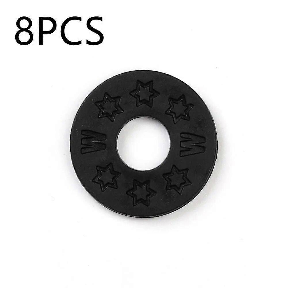 8PCS Strap Locks Guitar Protector Strap Blocks GUITAR STRAP LOCK WASHERS Direct Installation Using PE Durable Material StrapLock