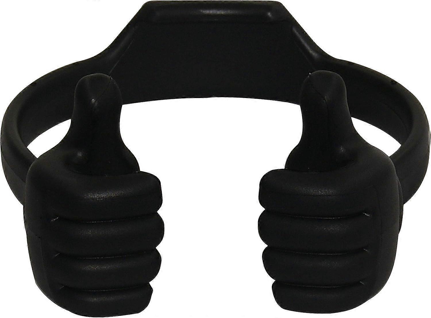 Universal Flexible Thumb Smartphone Tablet Mount Holder - Black,2024 Ping