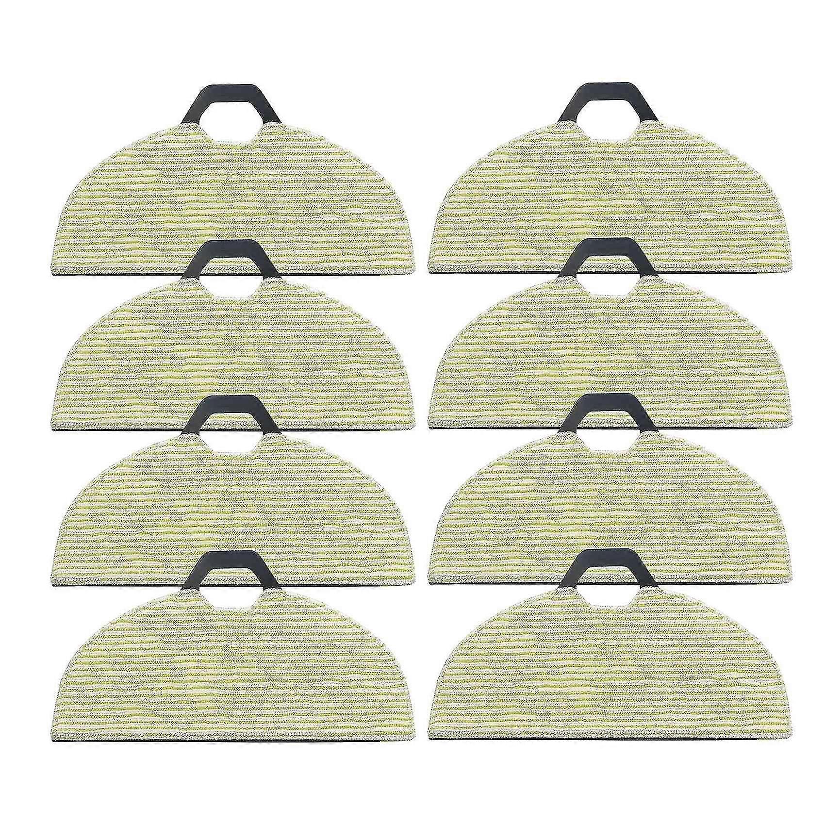 8 Pcs Vacuum Mop Replacement Pads For Shark Rv2001wd Av2001wd Reusable Hard Floor Cloth Wet Replace