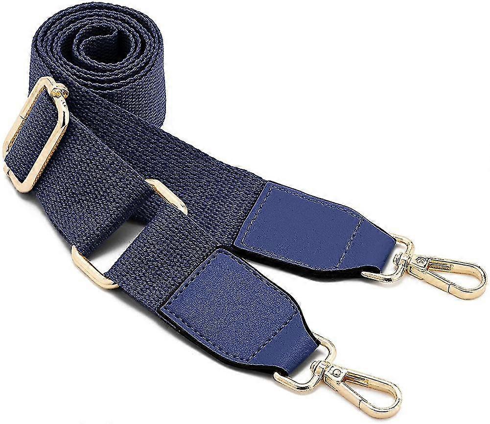 Women Wide Shoulder Bags Strap.adjustable Replacement Belt Bag Strap With Leather Gold