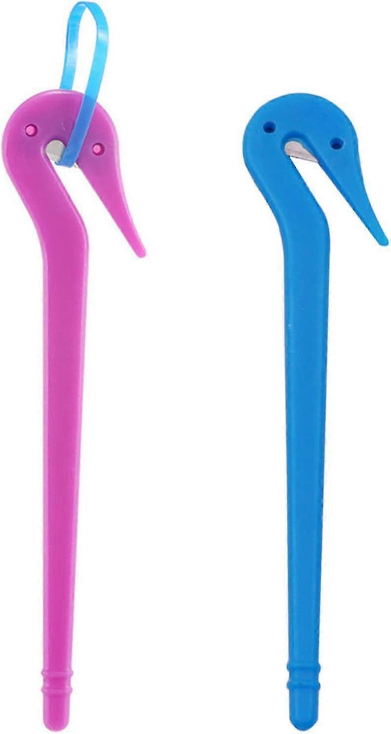 2 Pcs Elastic Hair Bands Remover Cutter