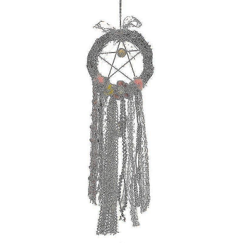 Handmade Dream Catcher Kit Led Light Up With Bow Hanging