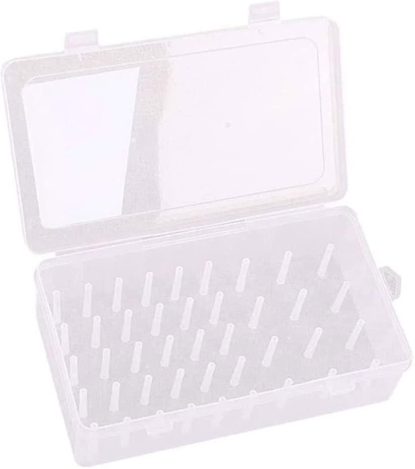 Sewing Thread Storage Box 42 Sewing Bobbins Embroidery Thread Sorting Holder Transparent 1pc