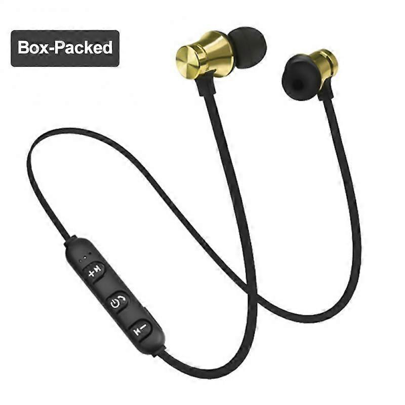Wireless Magnetic Bluetooth Earphone Handsfree Headset With Microphone