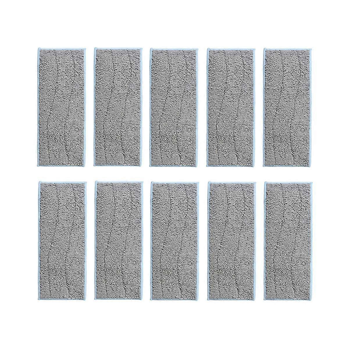 10pcs Replacement Wet For Jet M6 Mop Accessories Cleaning Cloth Mop Replacement Mop Cloth