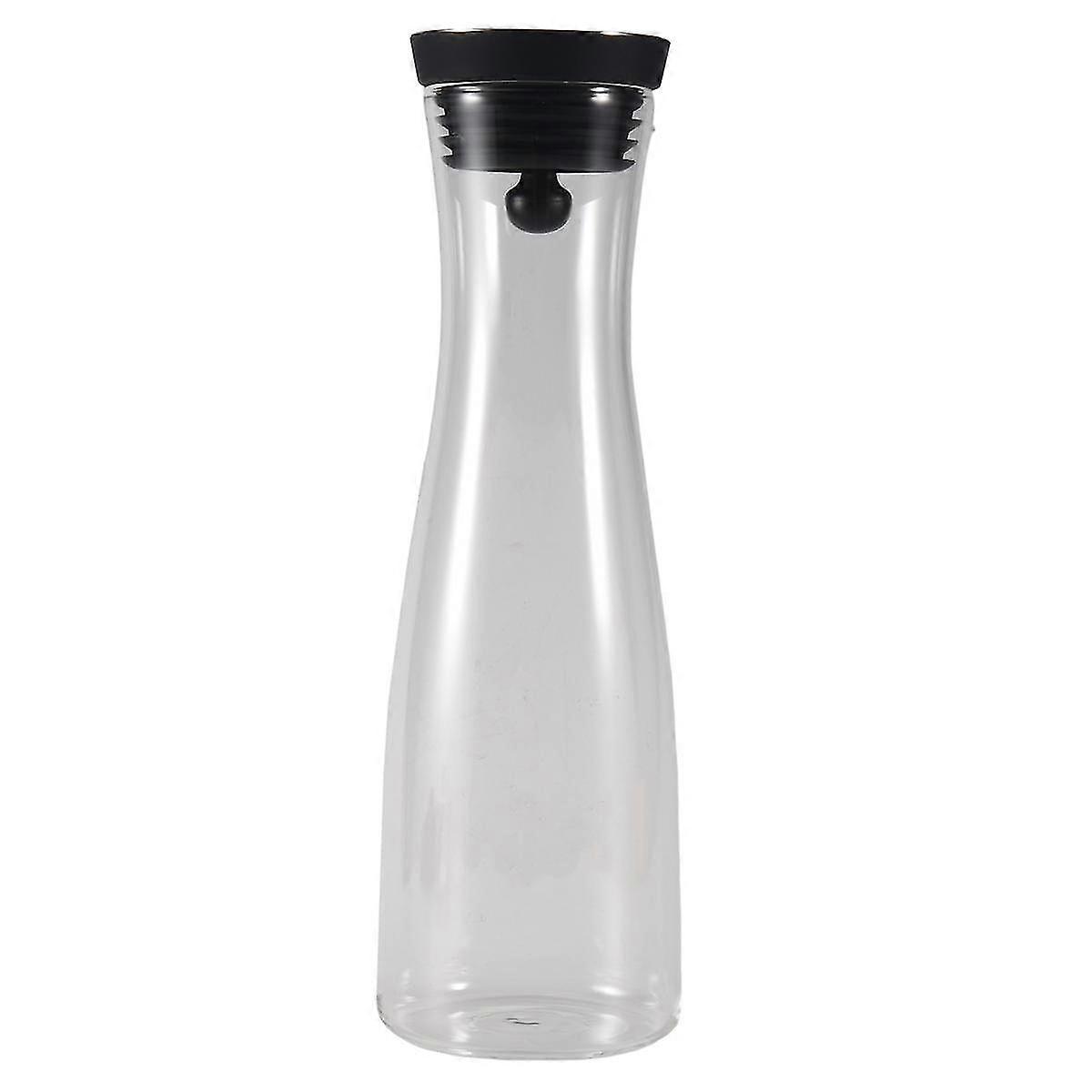 Carafe à eau 1,8 l en verre borosilicate avec couvercle basculant