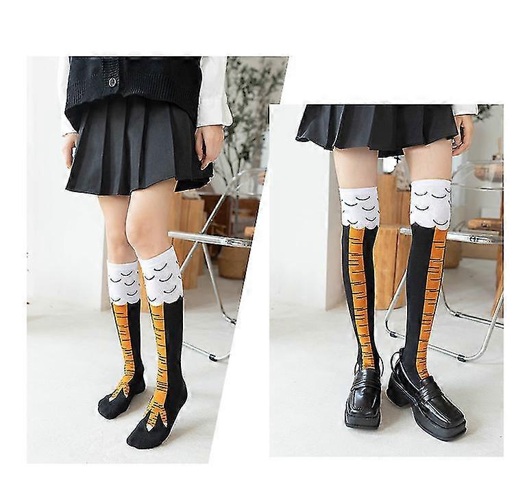 Funny Chicken Legs Socks For Women