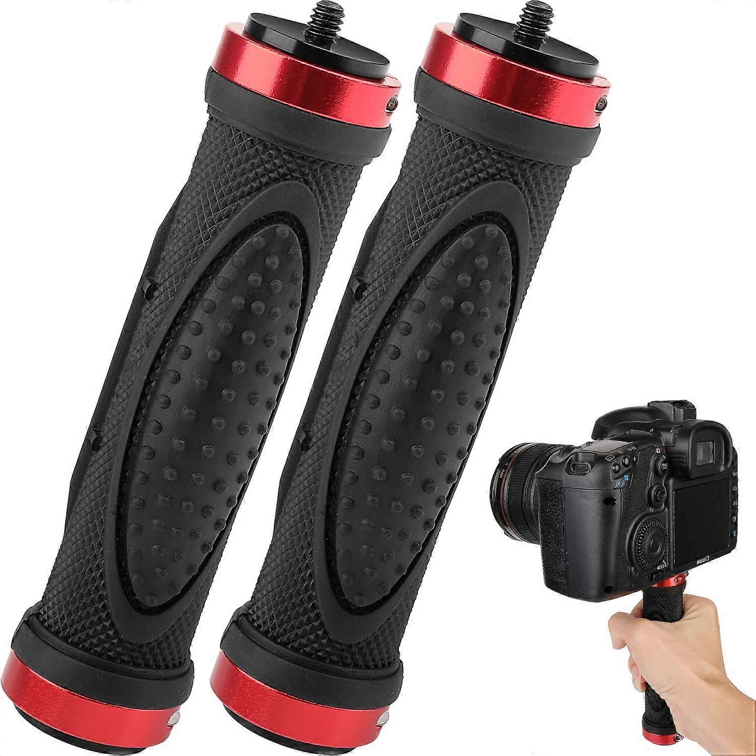 2 packs Camera Handle Grip Mount, 1/4'' Camera Stabilizer