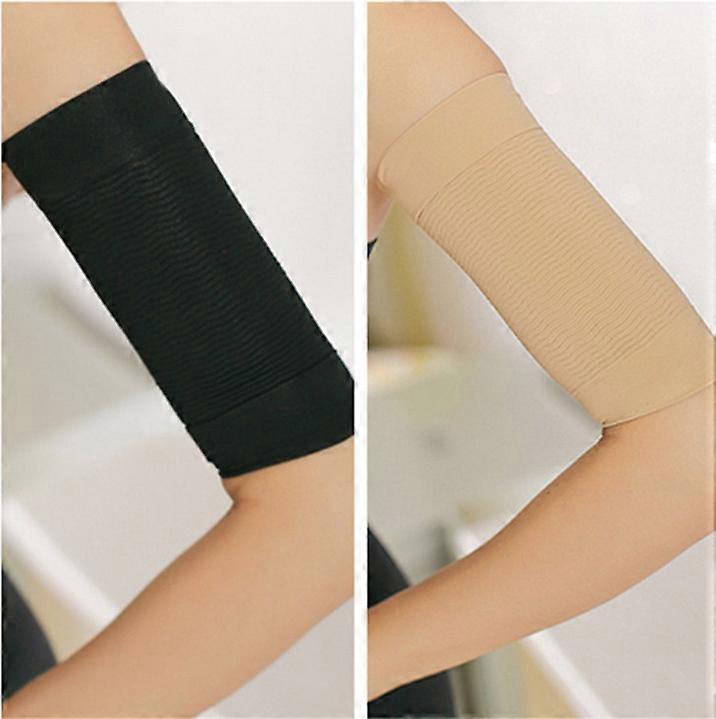 2 Pairs Sleeves Arm Elastic Compression Arm Shapers Sports Arm Shapers