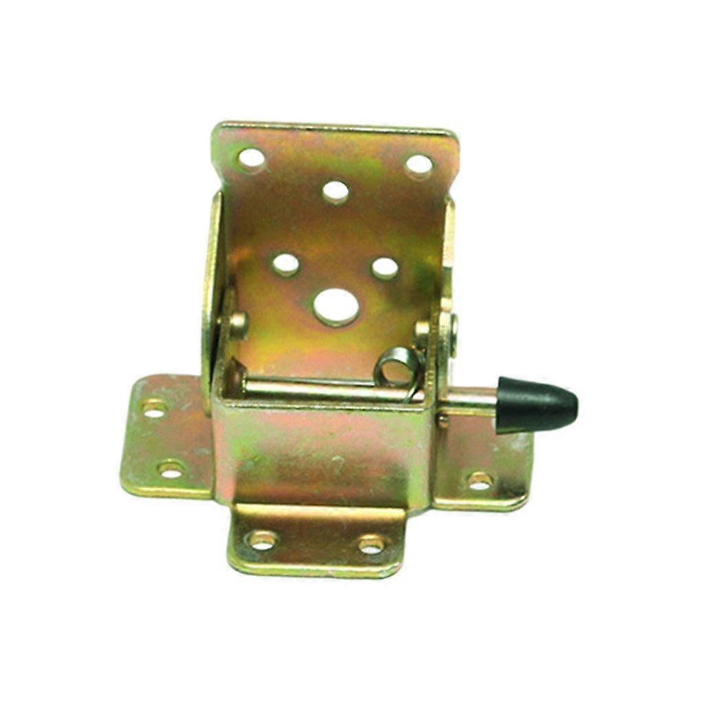 Gold Foldable Hinges Folding Durable for Door RV Cabinet Bed Self Locking