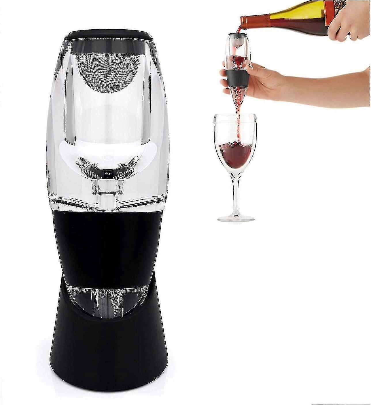 Red Wine Quick Decanter, Household Wine Accessories, Filter, Black