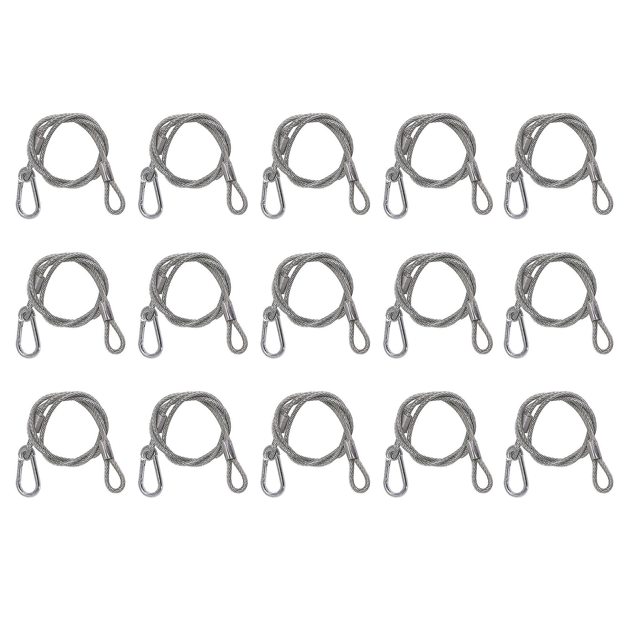 حبال الأجهزة كابل الفولاذ المقاوم للصدأ سلامة حبل أضواء المرحلة كابل السلامة حزمة النيكل من 15