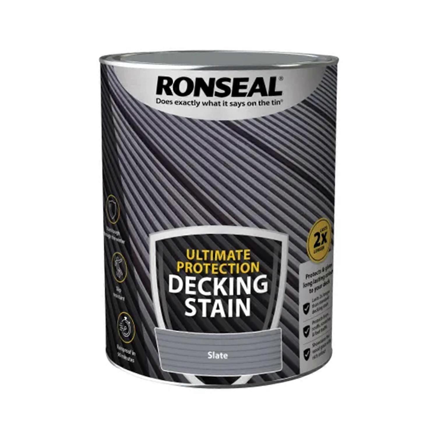 Ultimate Protection Decking Stain Slate 5 litre