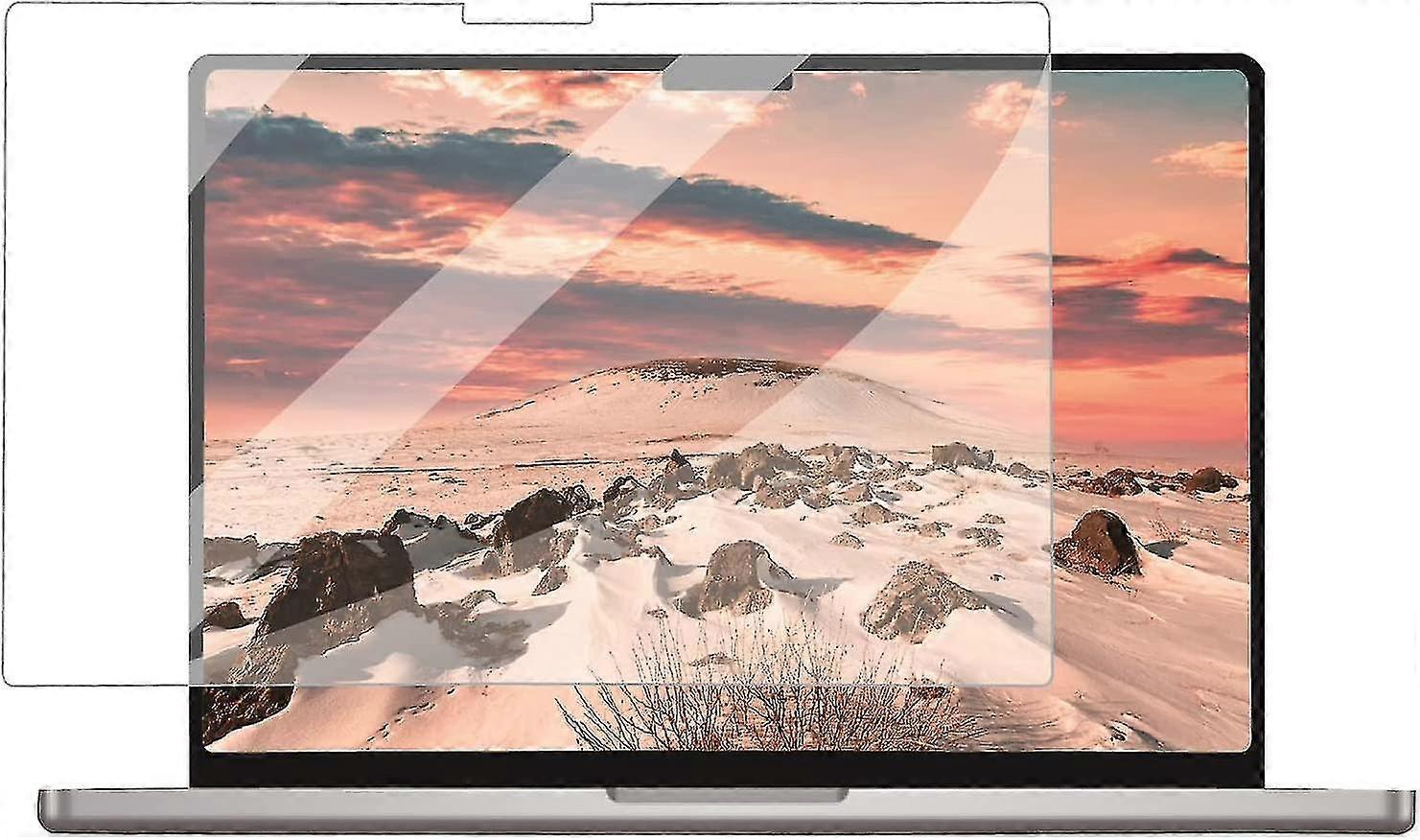 2er-Pack Anti-Blaulicht-Displayschutzfolie für Macbook Pro 14 Zoll A2442, Blaulicht-Blockierungs-Bildschirmfilter