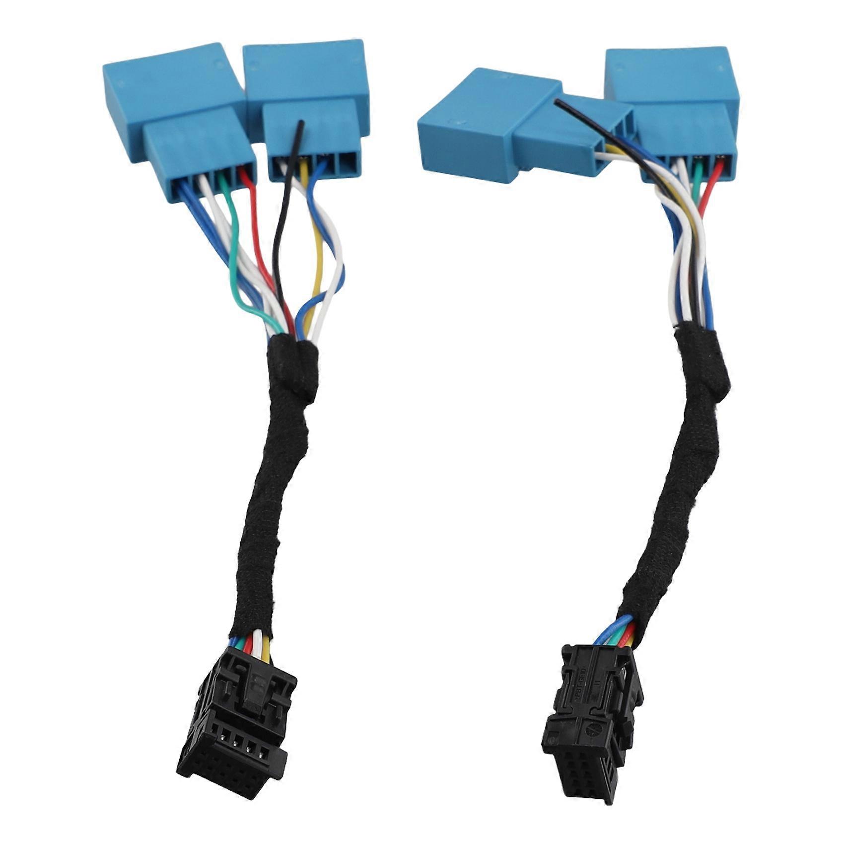 2x 改装 LED 尾灯电缆适配器,适用于 MINI F54 英国联合插孔