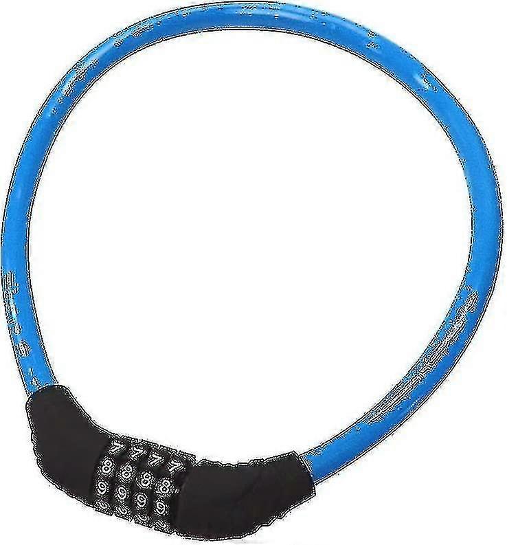 Security Bicycle Lock 4 Digit Resettable Combination