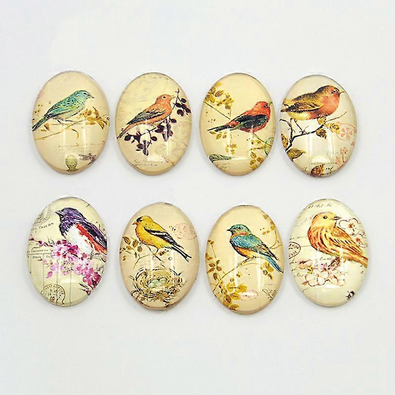 10PCS Random Kingfisher Pattern Cross Stitch Sewing Needles Suction Needle Tools With Magnetic