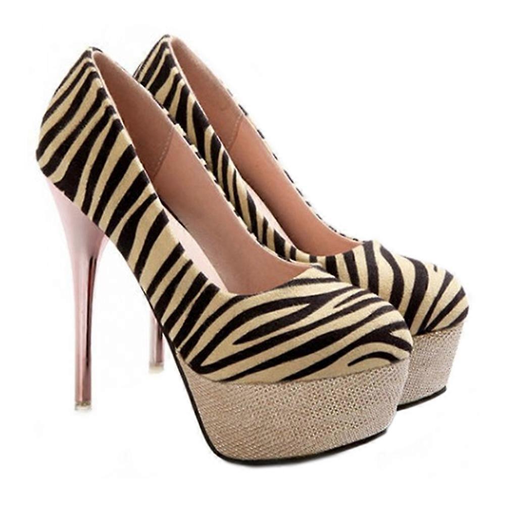 Chaussures minces Chaussures galvanisées Zebra Striation Plus Taille