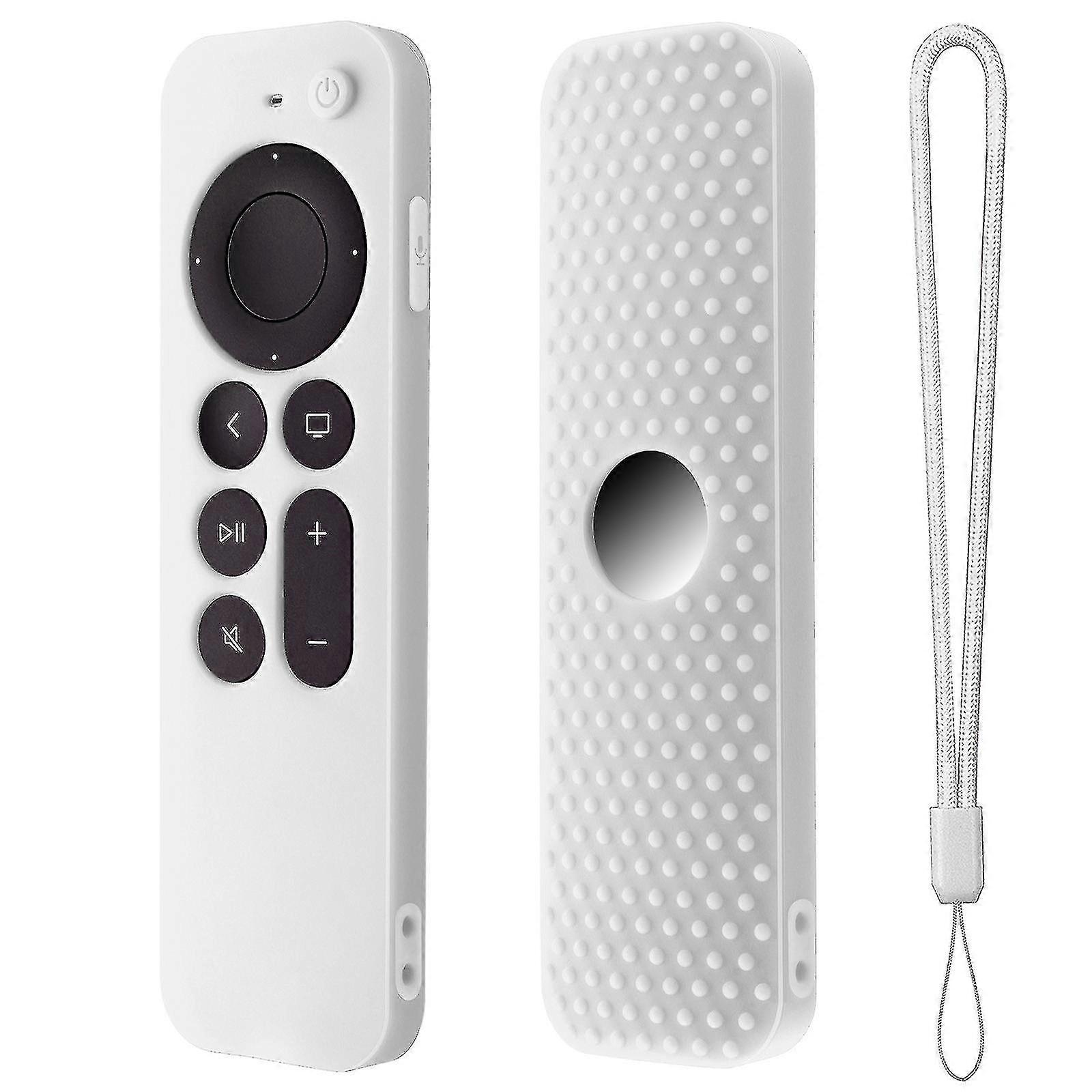 Para Apple TV 4k 6º Stick Pele Remota Capa protetora capa de capa com alça