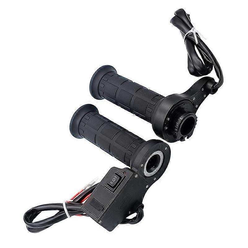 Heated Motorcycle Handle, Motorcycle Electric Heated Handle, Adjustable Handlebar, 12V,Red Light