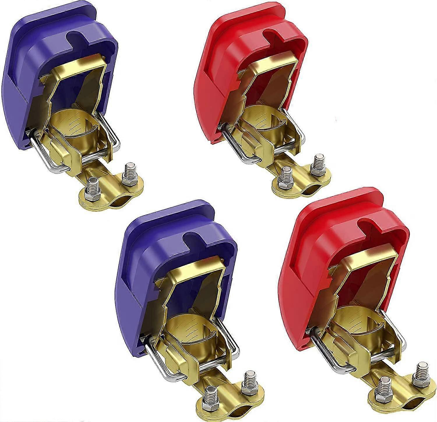 Quick Release Battery Clamps 4 X Car Auto Car Battery Clamps Caravan Motorhome
