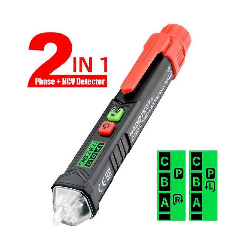 Smart AC Voltage Meter Indicator Detector Tester Pen Non Contact Sensor 12V-1000V Sensitivity Adjustable with Flashlight