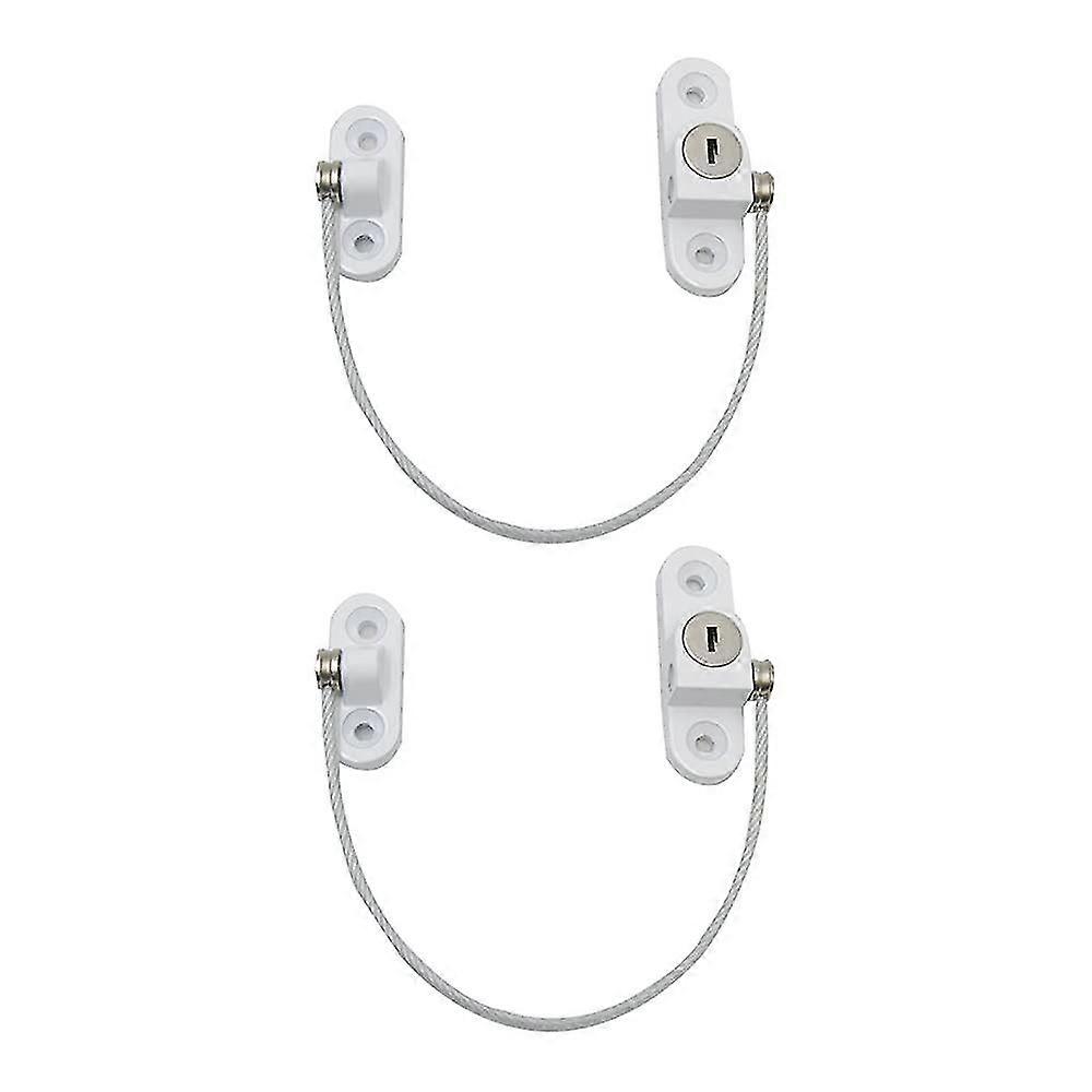 Child Safety Lock,2pcs Adhesive Child Safety Lock With Key Suitable For Drawer, Washing Machine, Toilet, Window, Cabinet And Other Furniture.this Pric