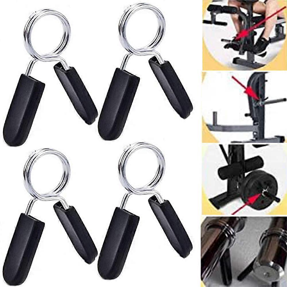 2/4 pcs Spring Locking Dumbbell Clamp, 3 Size Dumbbell Lock available, Dumbbell Clamp, Spring Locking for Fitness, Bodybuilt