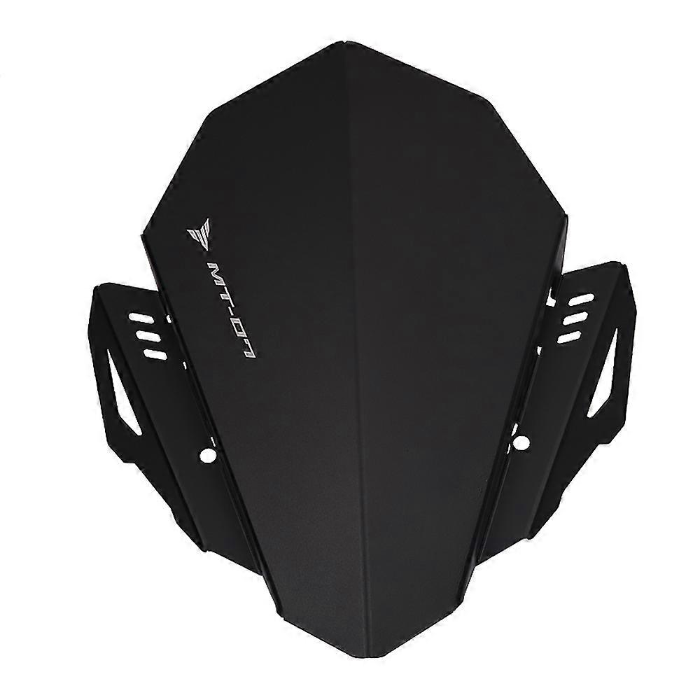 Motorrad CNC Frontscheibe Windschotte Windschild Windschild Obere Abdeckung Kit Für YAMAHA MT-07 MT 07 MT07 FZ-07 FZ07 2018 2019 2020