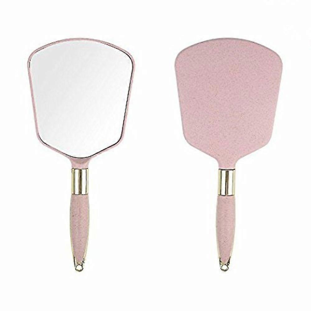 Handheld Mirror Handle, For Makeup Travel Use Square