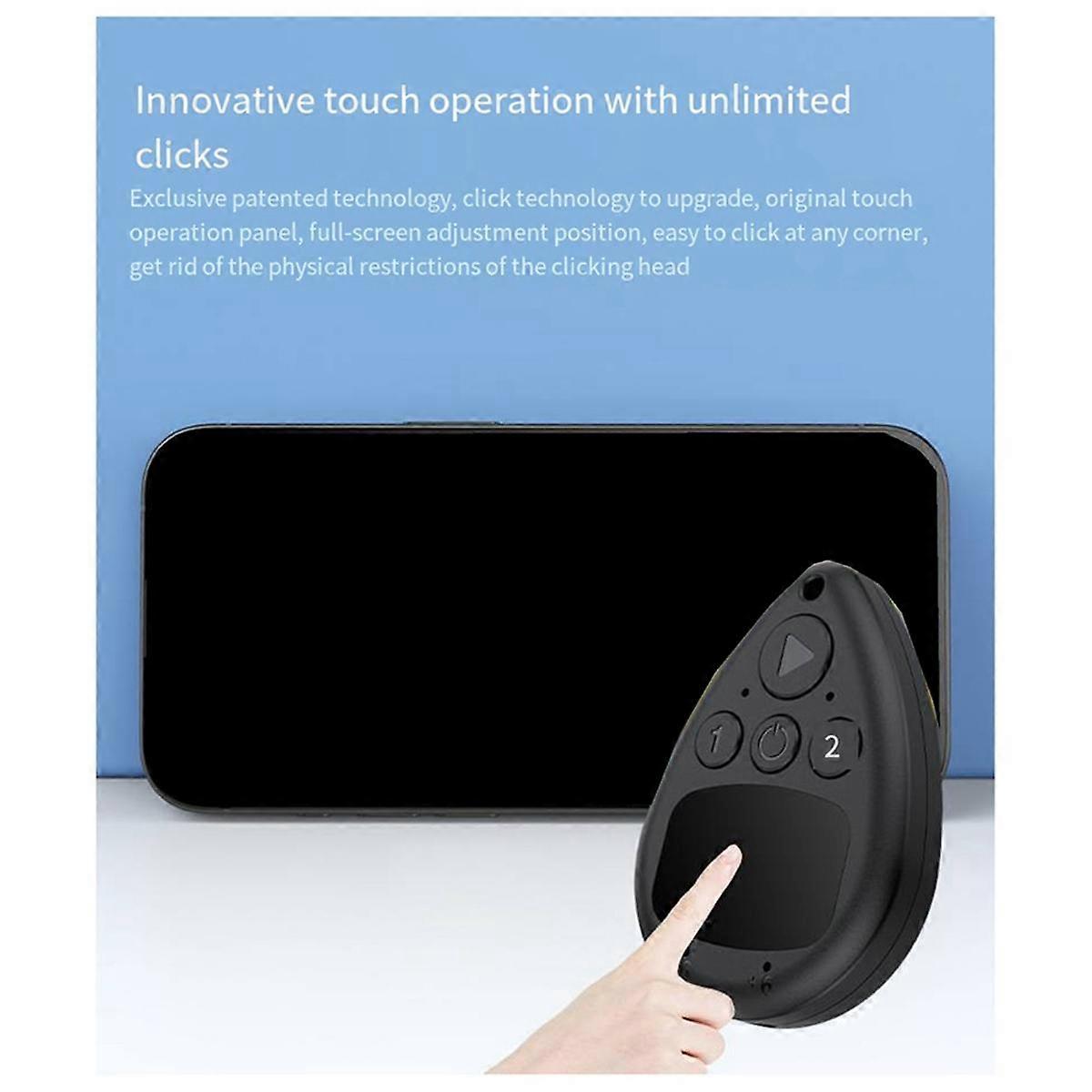 New Wireless Mobile Phone Screen Automatic Clicker Wireless Bluetooth Touch Screen Automatic Clicker