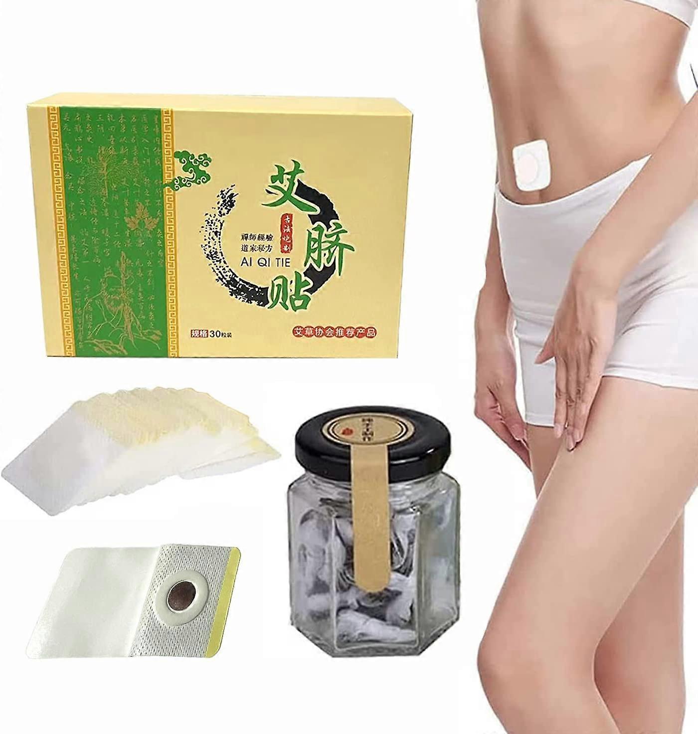 Moxibustion Belly Button Patch - Natural Herbal Abdomen Waist Path