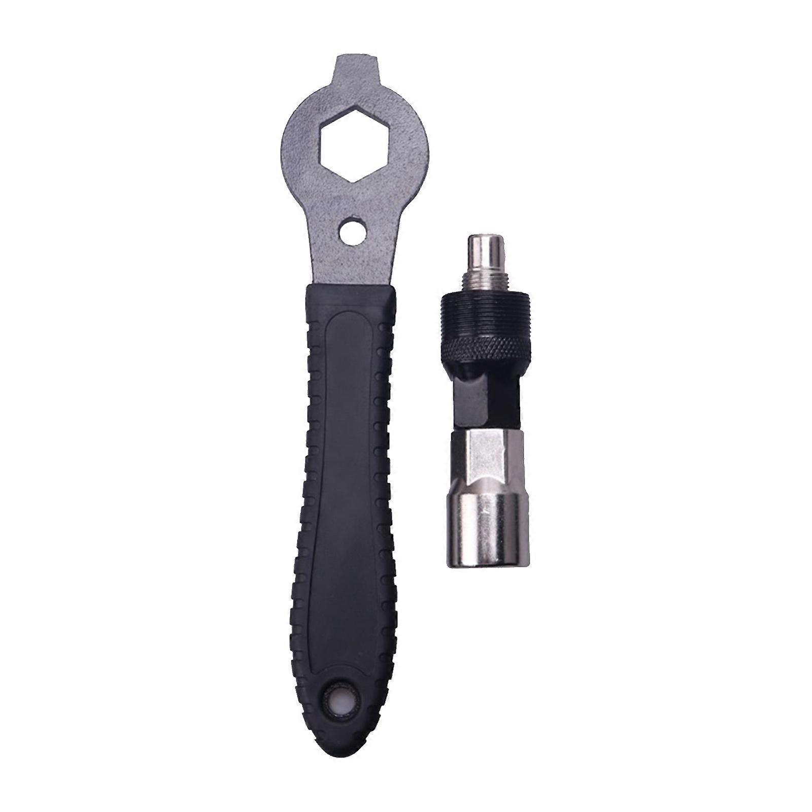 Bike Crank Extractor Bicycle Crank Arm Removal Tool 16mm Spanner Wrench
