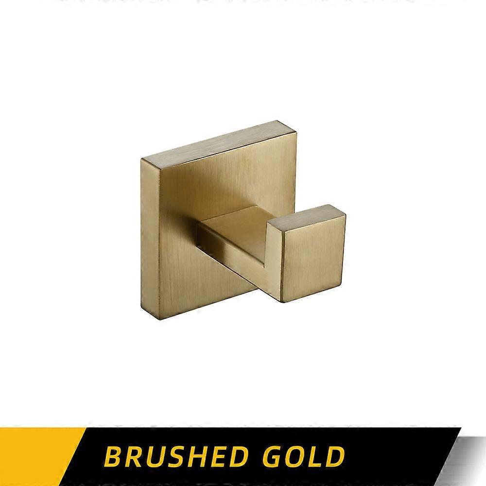 ווי מגבת Bagnolux וו חלוק וו מעיל נירוסטה כבדים ווים מרובעים רכובים על הקיר לחדר אמבטיה מטבח חדר שינה