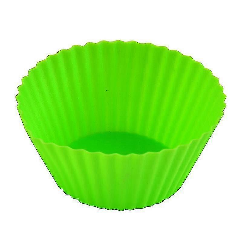 Silicone Cupcake Liners, 10pcs Reusable Silicone Baking Cups Nonstick