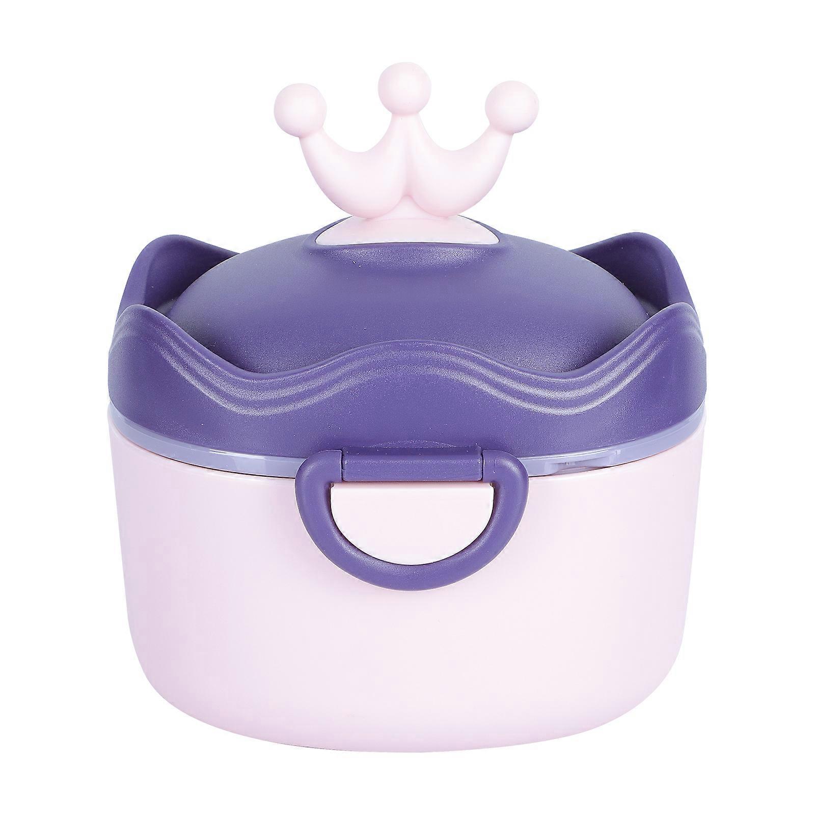 1pc Bébé Portable Boîte de stockage de lait Distributeur de lait en poudre résistant à l’humidité 330ml