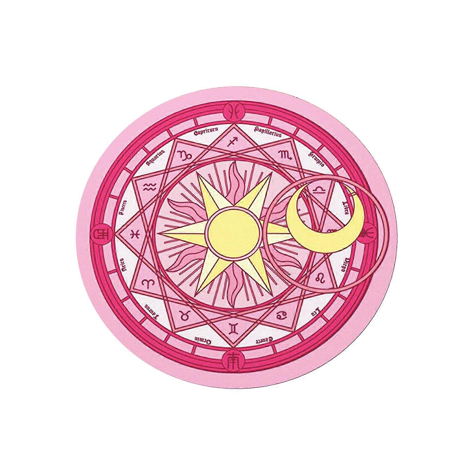 Round Mouse Pad Single-sided Pad Mouse Pad for Gaming Mouse Pad Non-slip