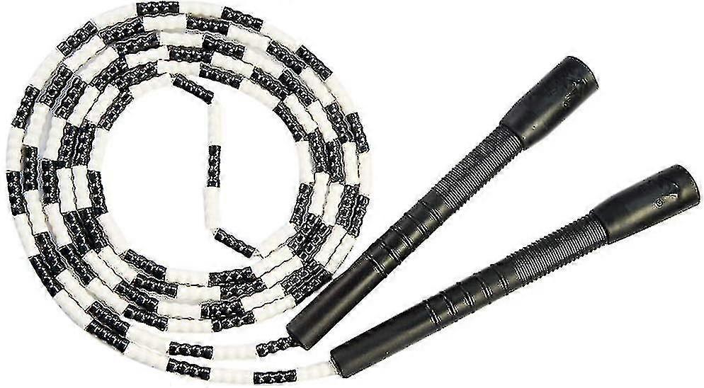 Jump Rope - Soft Beaded Segment Skipping Rope - Adjustable Tangle-free Fancy Rope For Workout