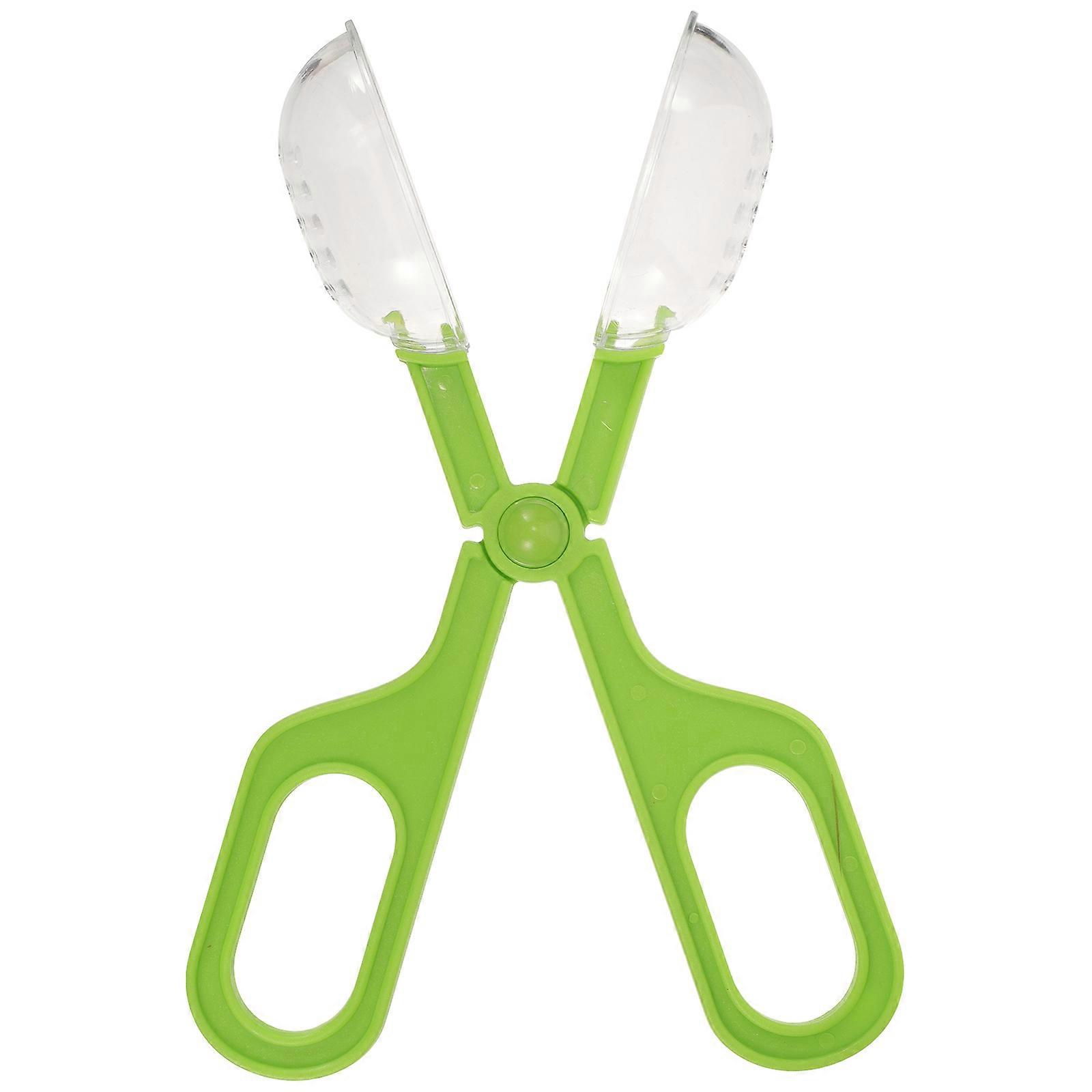 Reptile Tank Feeding Clamp Reptile Poop Scoop Cage Fish Tank Cleaning Tool