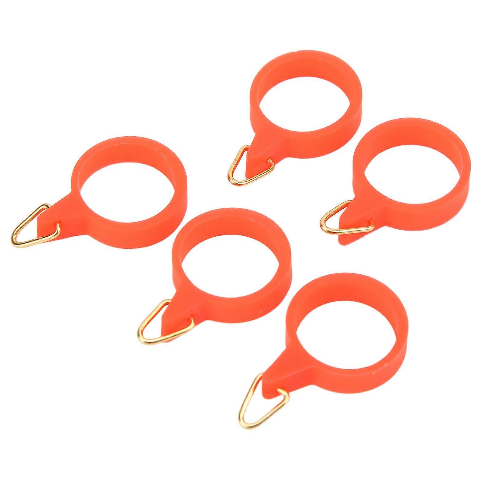 20245 قطعة إغراء رود هوك الكل في واحد عالية المرونة المطاط لوا رود حلقة هوك الصيد اكسسوارات M