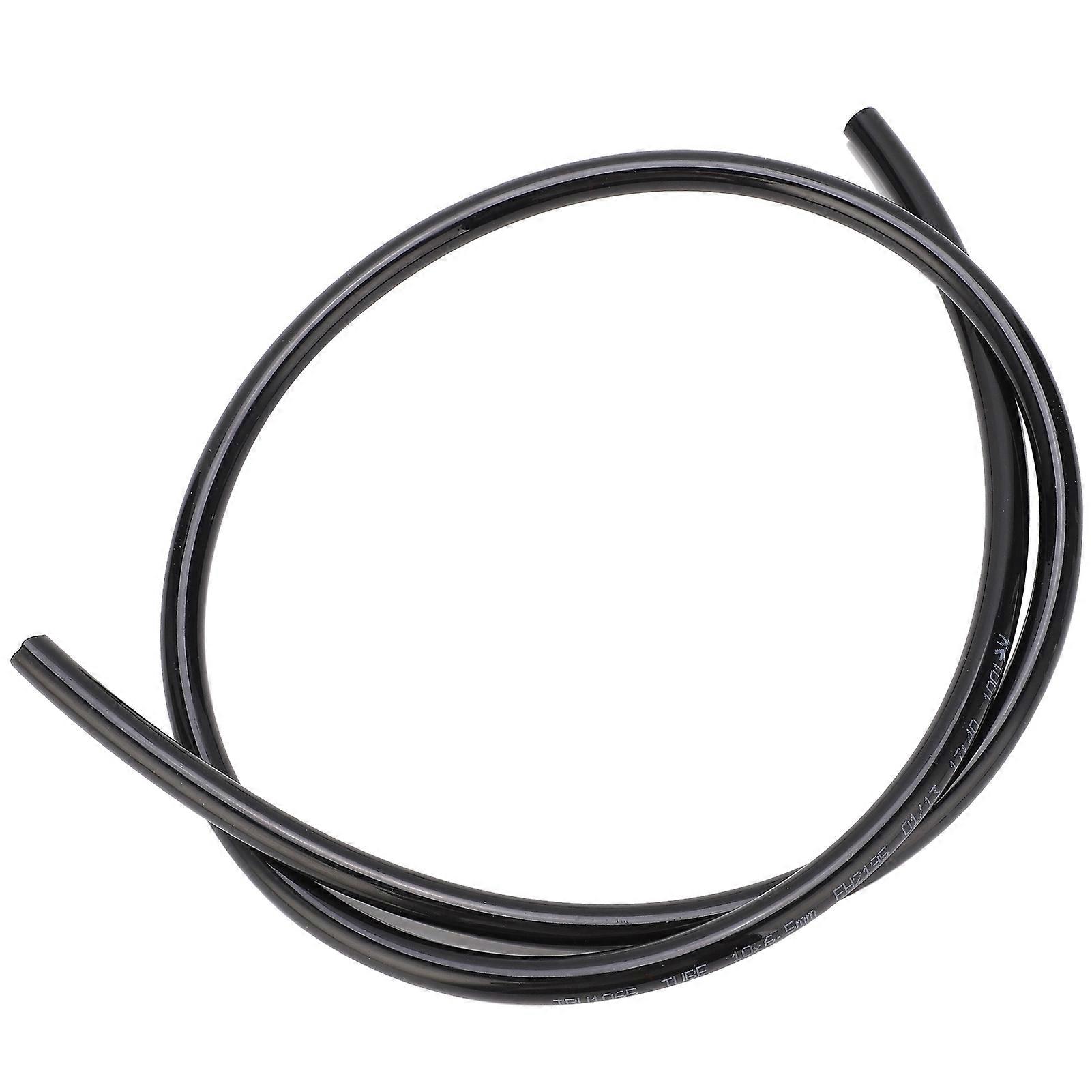 Pneumatic Hose Flexible Air Compressor TPU Tube Pipe for Chemical Fuel Oil TPU0805 OD8xID5Black 5meter