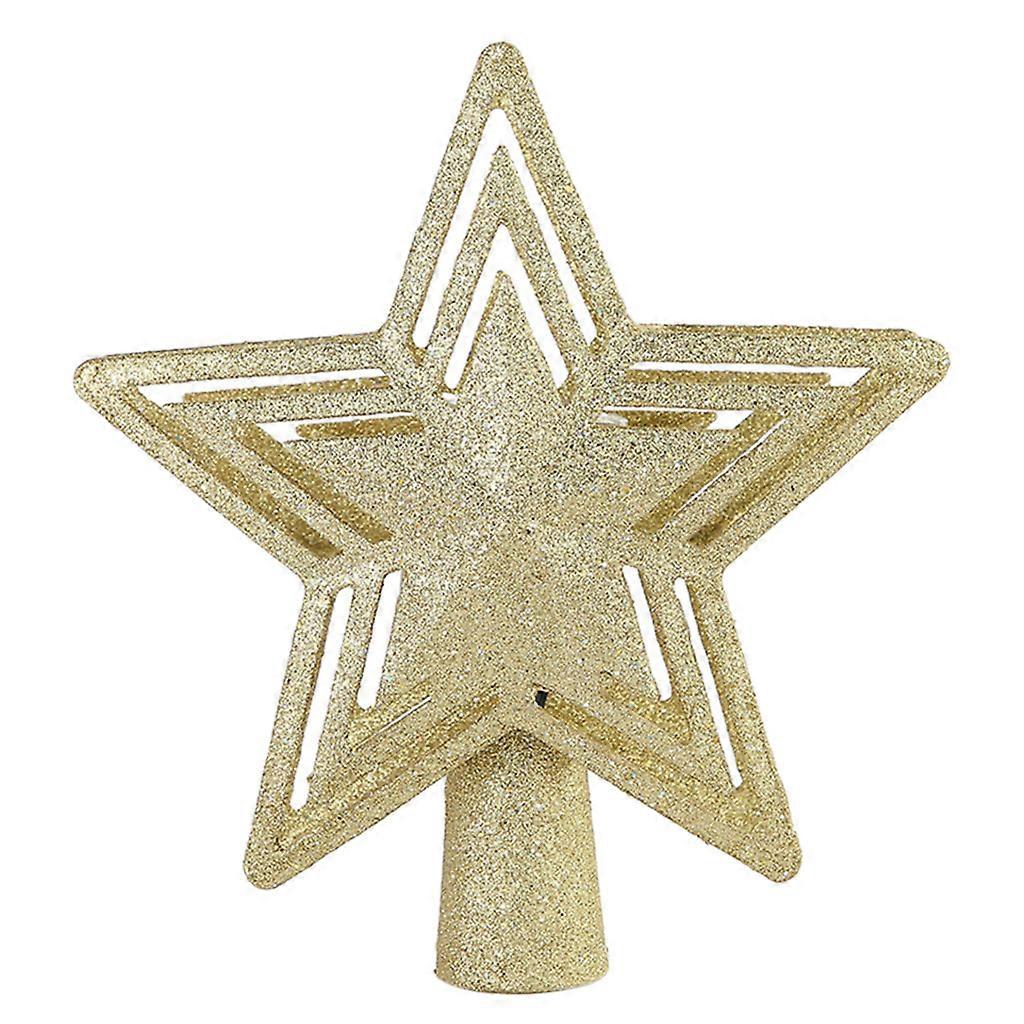 Xmas Tree Topper Star Projector Snowflake Light Rotating LED Adjustable Light