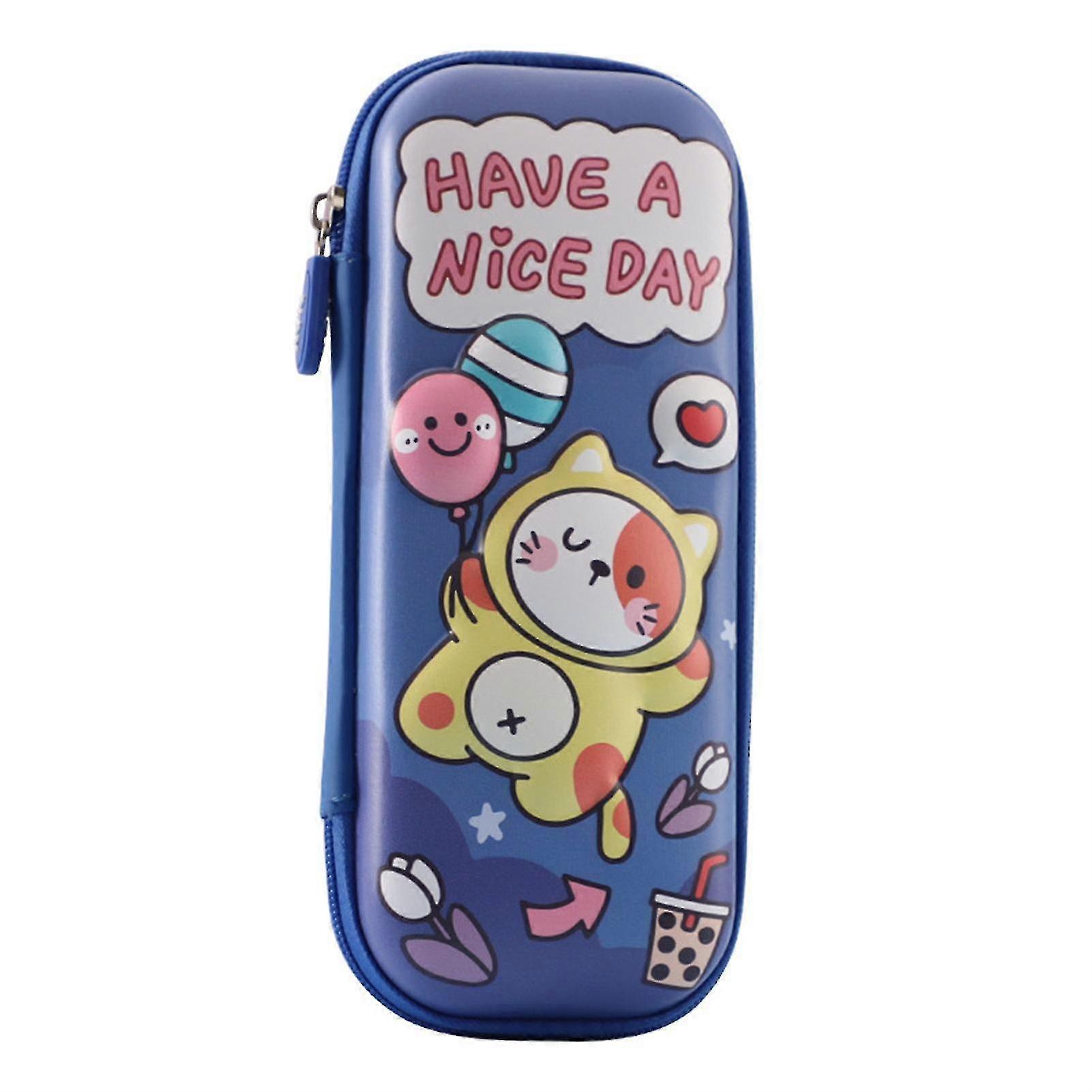 Pencil Case Large-capacity Eco-friendly Cute Astronaut Pencil Box