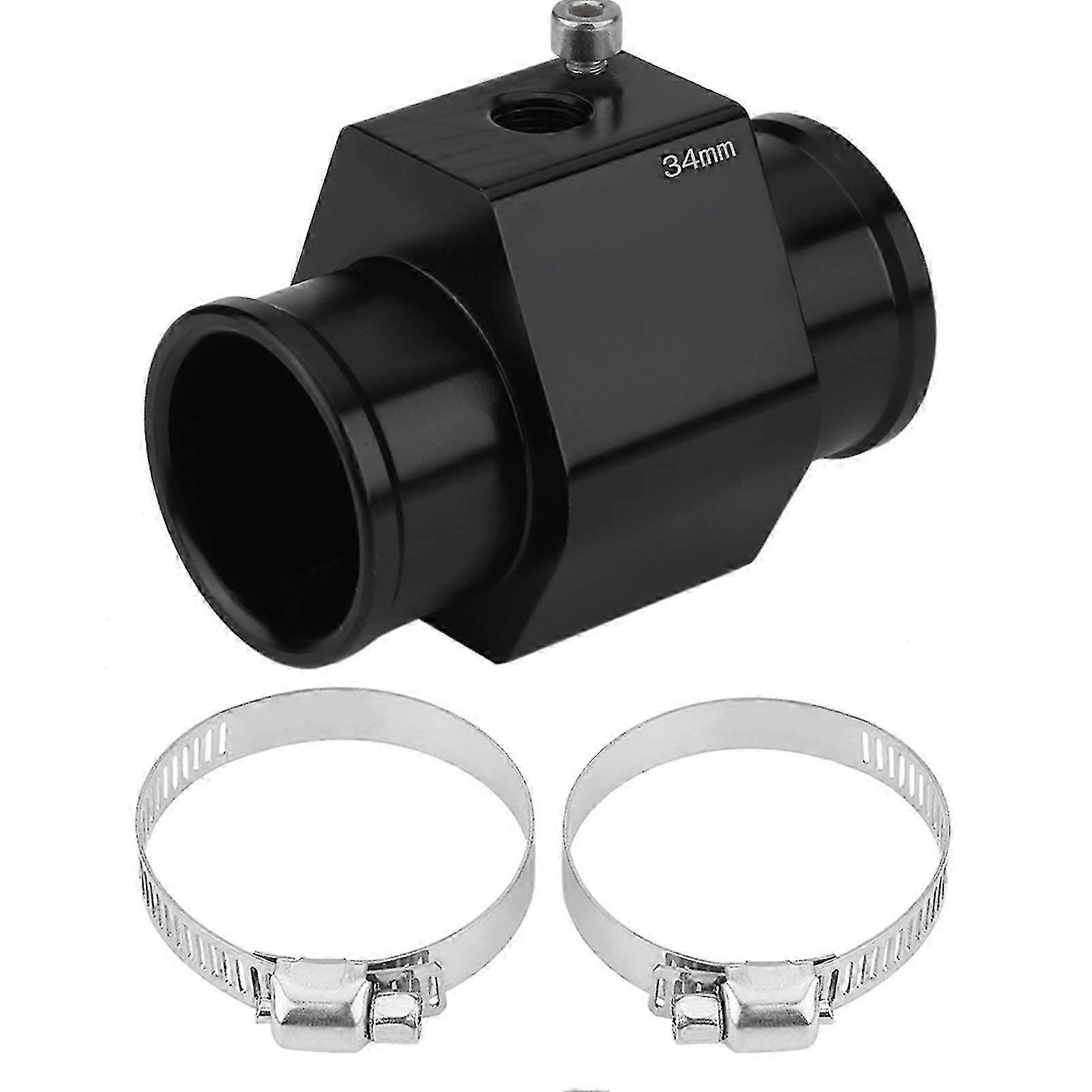 34mm Car Water Temperature Gauge Adapter Joint Pipe Hose Sensor-Yvan