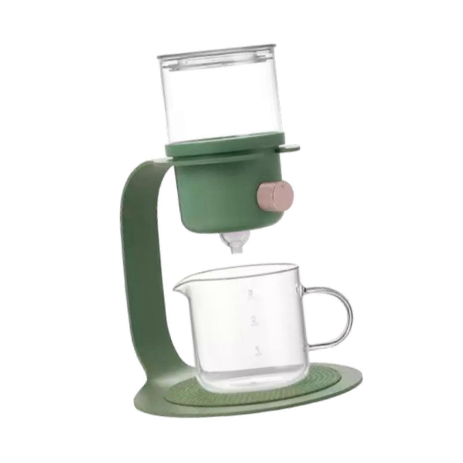 Semi Automatic Glass Teapot Gift Kungfu Drip Teapot for Study Reception Home