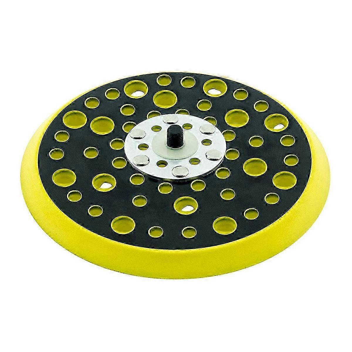 150mm 5/16 Thread 52 Hole Medium Density Random Orbital Sander Hook & Loop Backing Pad Compatible w