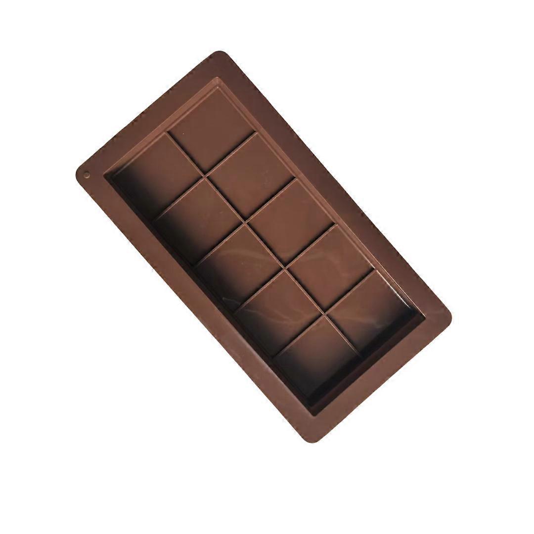 DIY Rectangular Chocolate Mold - Food-Grade Silicone for Baking & Snacks